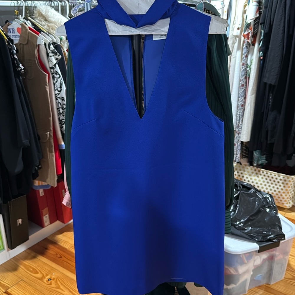 Royal blue dress